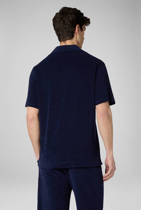 Pull Pal Zileri Camicia bowling in jersey In Linea