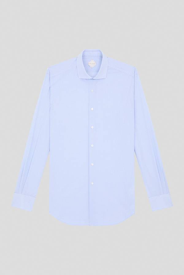 Pull Pal Zileri Camicia collo Torino azzurra