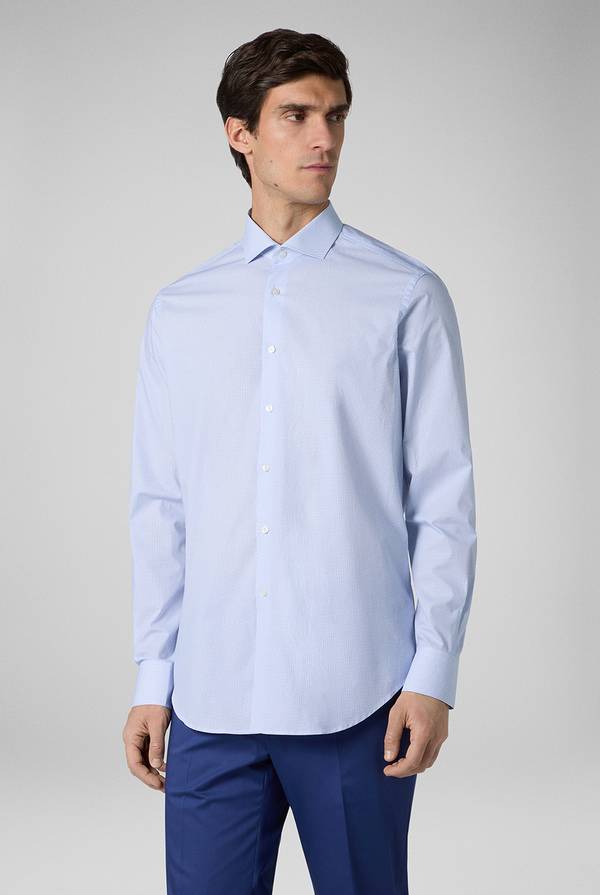 Pull Pal Zileri Camicia collo Torino azzurra Vendita