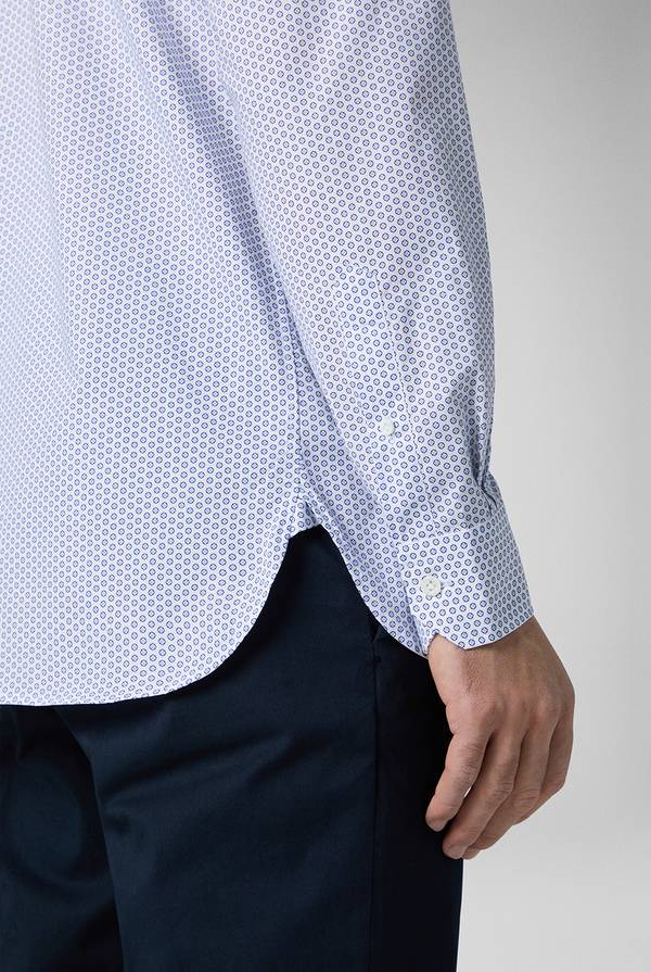 Pull Pal Zileri Camicia in puro cotone con stampa circolare Pezzi Unici