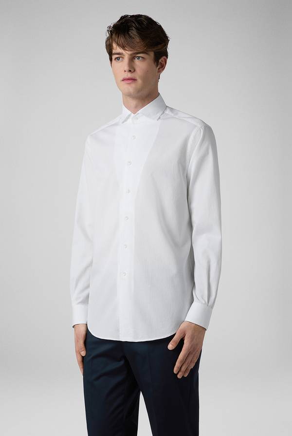 Pull Pal Zileri Camicia bianca in cotone Negozi Online