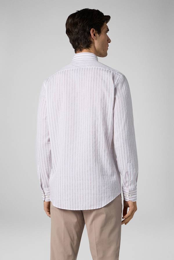 Pull Pal Zileri Camicia a macro righe bianche e azzurre Qualità Garantita