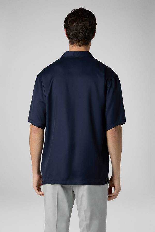 Pull Pal Zileri Camicia bowling blu navy Shopping Online