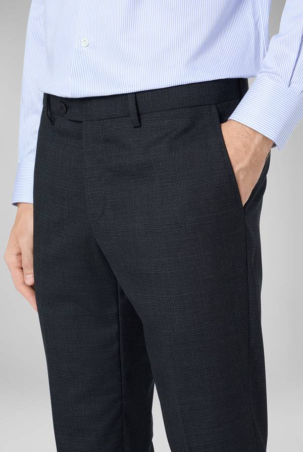 Pull Pal Zileri Abito Palladio in lana stretch con motivo Principe di Galles Prezzo Ridotto