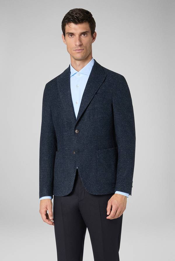 Pull Pal Zileri Giacca in lana tecnica con micro pattern Offerte