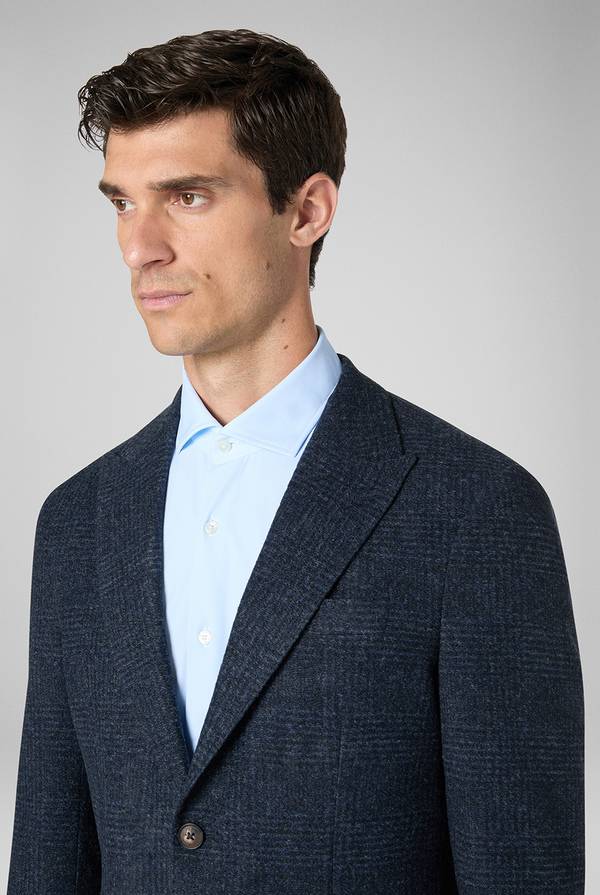 Pull Pal Zileri Giacca in lana tecnica con micro pattern Offerte