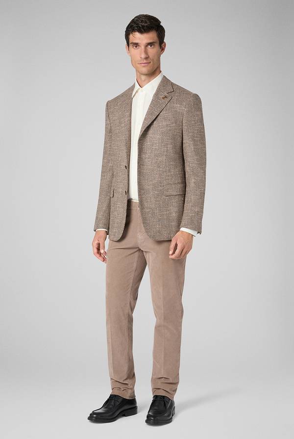 Pull Pal Zileri Camicia in cotone e cashmere Saldi Di Fabbrica