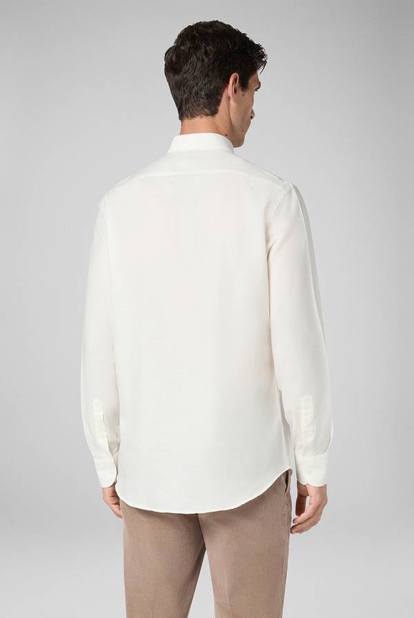 Pull Pal Zileri Camicia in cotone e cashmere Saldi Di Fabbrica