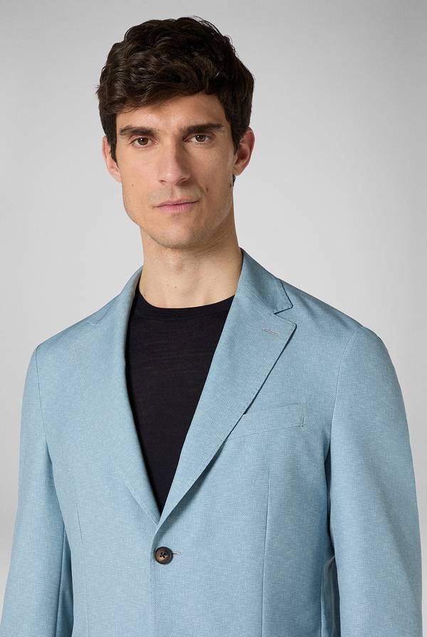 Pull Pal Zileri Giacca Effortless in jersey stampato Vendite Flash