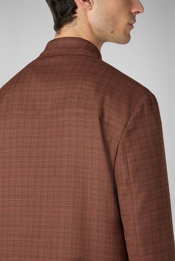 Pull Pal Zileri Giacca camicia con motivo micro check Negozio