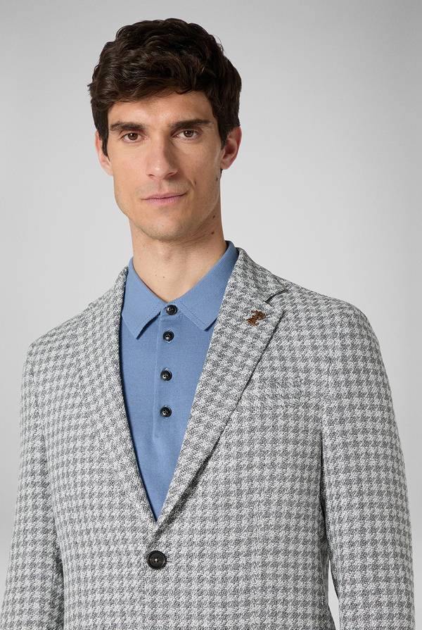 Pull Pal Zileri Giacca Brera in misto lino, cotone e viscosa Nuova
