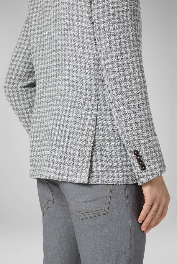 Pull Pal Zileri Giacca Brera in misto lino, cotone e viscosa Nuova