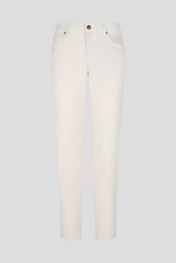 Pull Pal Zileri Pantalone 5 tasche in cotone stretch tinto in capo Sconto di tempo limitato