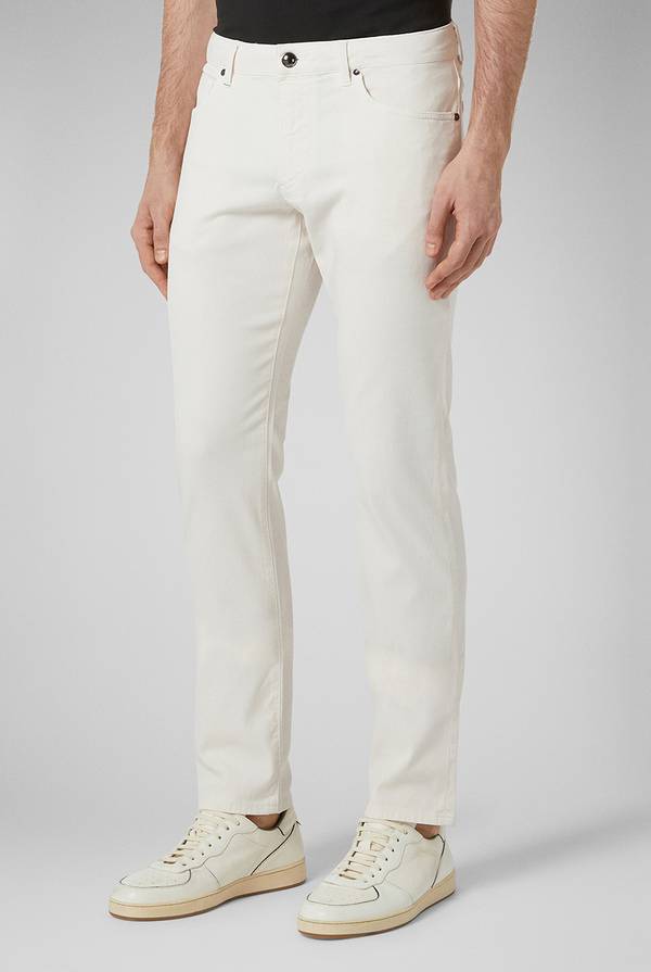Pull Pal Zileri Pantalone 5 tasche in cotone stretch tinto in capo Sconto di tempo limitato