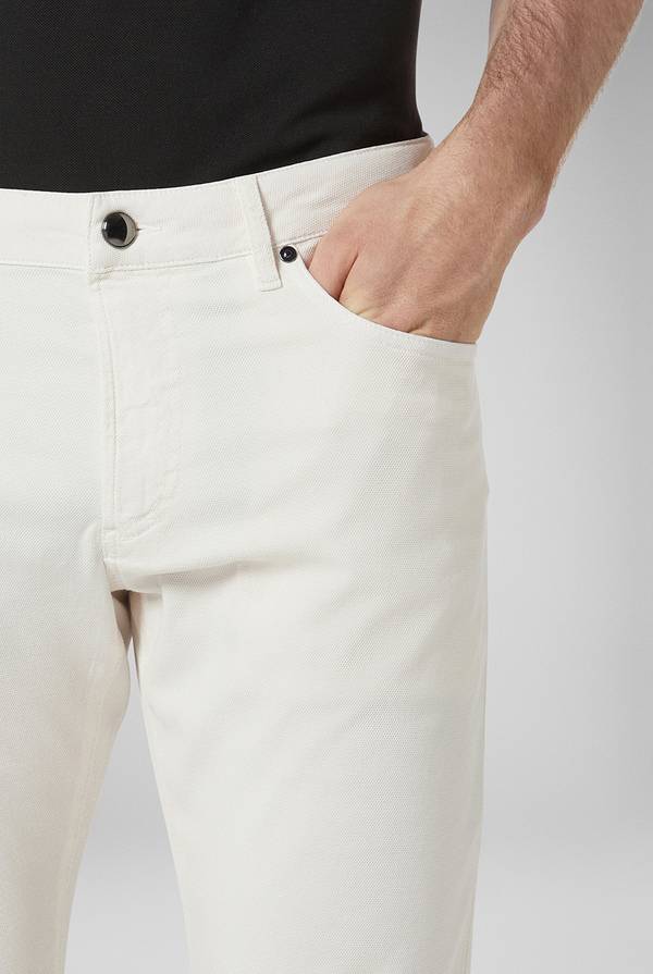 Pull Pal Zileri Pantalone 5 tasche in cotone stretch tinto in capo Sconto di tempo limitato