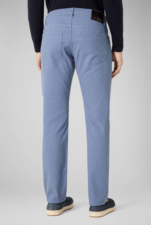 Pull Pal Zileri Pantalone 5 tasche in cotone stretch tinto in capo Negozio online di fabbrica
