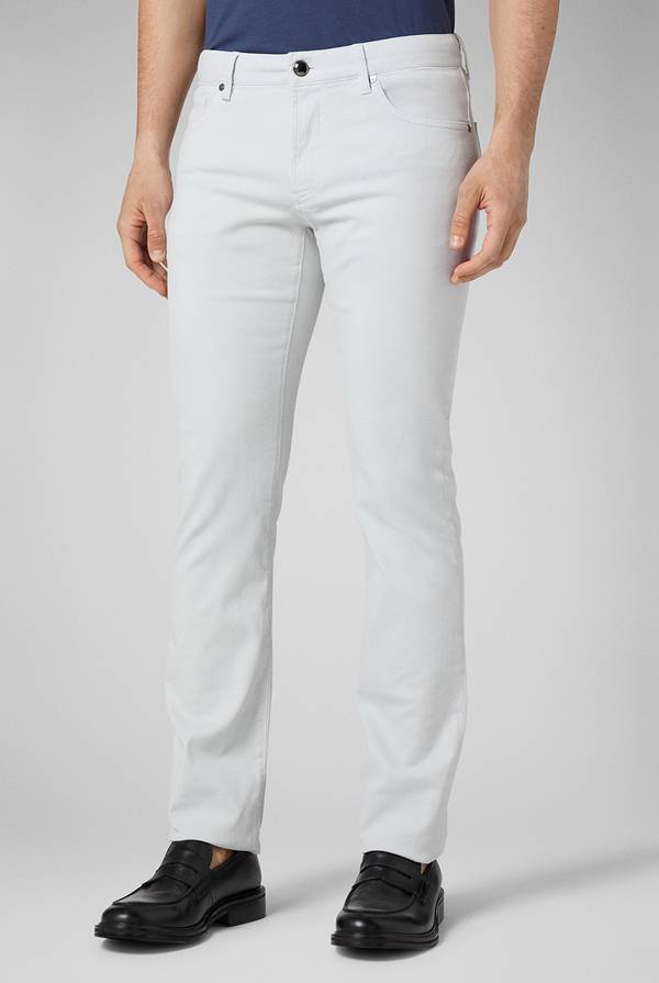 Pull Pal Zileri Pantalone 5 tasche in cotone stretch tinto in capo Offerta per la Festa della Mamma