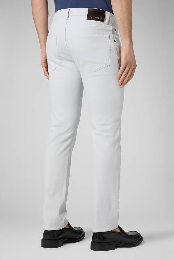 Pull Pal Zileri Pantalone 5 tasche in cotone stretch tinto in capo Offerta per la Festa della Mamma