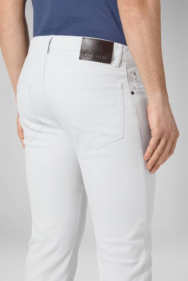Pull Pal Zileri Pantalone 5 tasche in cotone stretch tinto in capo Offerta per la Festa della Mamma