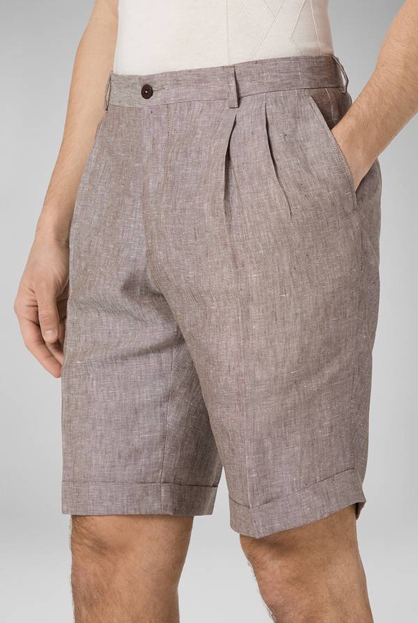 Pull Pal Zileri Bermuda in lino Vendita calda