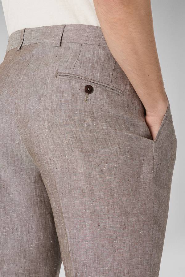 Pull Pal Zileri Bermuda in lino Vendita calda