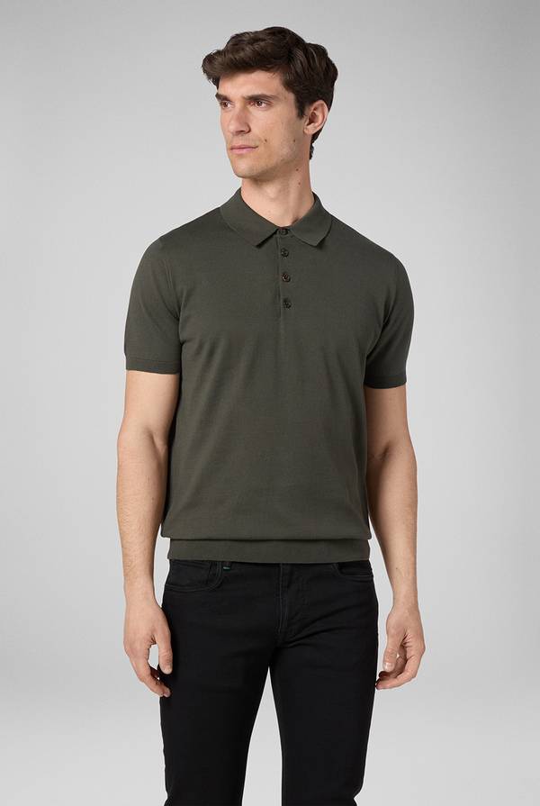 Pull Pal Zileri Polo in puro cotone a maniche corte Offerta migliore