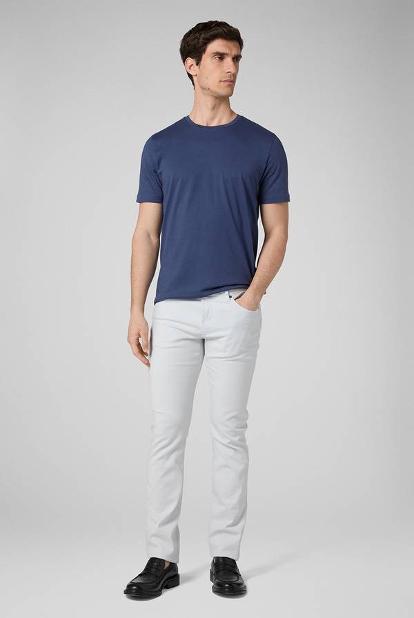 Pull Pal Zileri T-Shirt in cotone nel colore blu Online Outlet