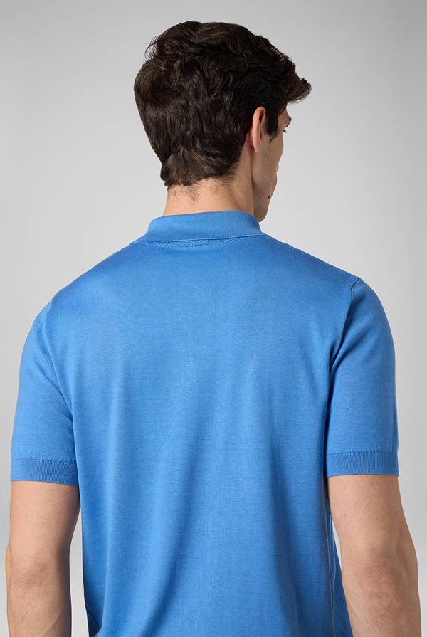 Pull Pal Zileri Polo in maglia di lana e seta Offerta temporanea
