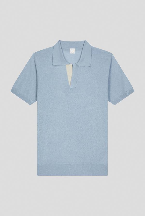 Pull Pal Zileri Polo in maglia di lino e seta Offerte esclusive