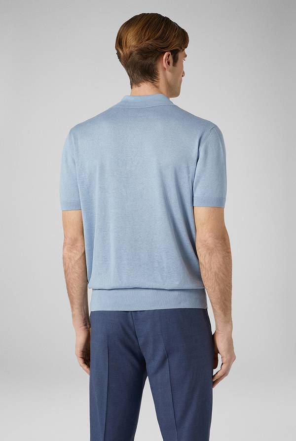 Pull Pal Zileri Polo in maglia di lino e seta Offerte esclusive