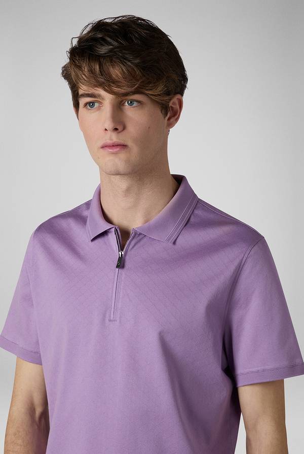 Pull Pal Zileri Polo con monogramma allover Nuovi prodotti