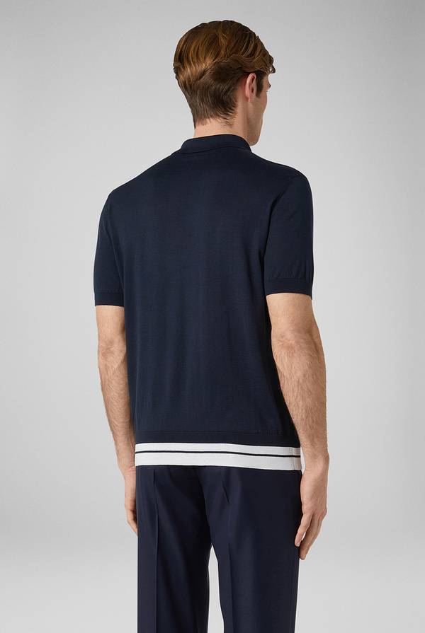 Pull Pal Zileri Polo con bande a contrasto Bestseller