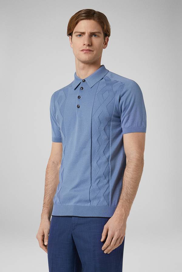 Pull Pal Zileri Polo in maglia con calati Sconti VIP