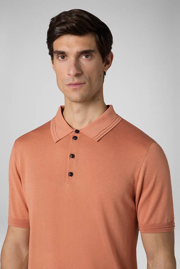 Pull Pal Zileri Polo in cotone e tencel Prezzo basso