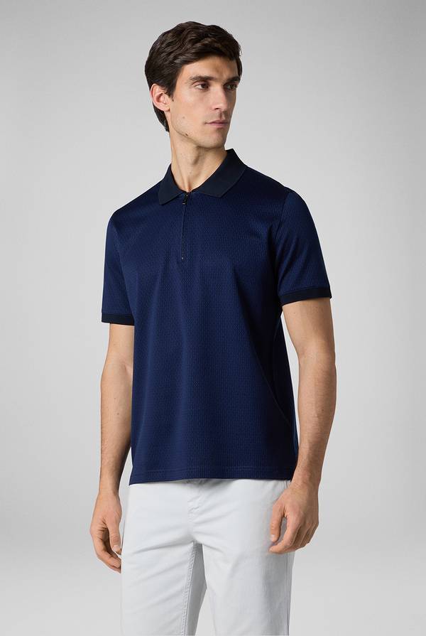 Pull Pal Zileri Polo a zip in cotone mercerizzato Super Saving Price