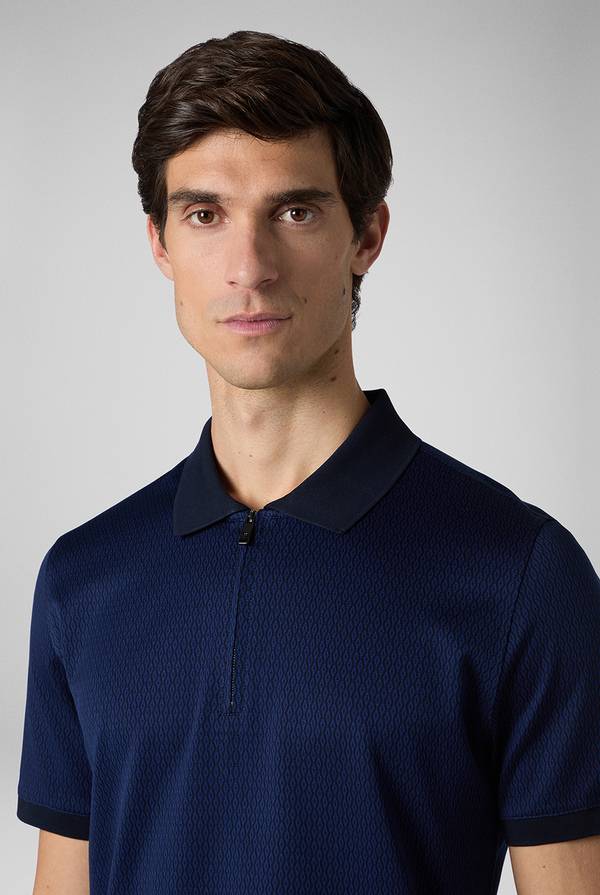 Pull Pal Zileri Polo a zip in cotone mercerizzato Super Saving Price
