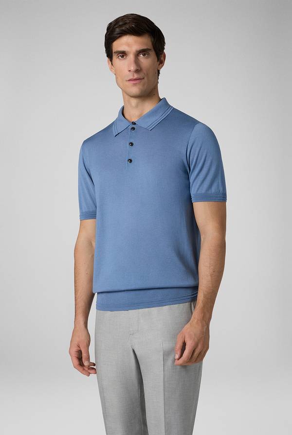 Pull Pal Zileri Polo in cotone e tencel Ultimi due giorni