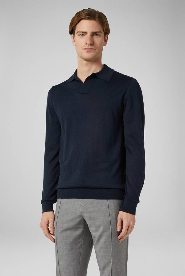 Pull Pal Zileri Polo in maglia a maniche lunghe Ultimo giorno