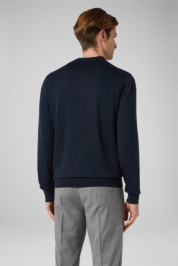Pull Pal Zileri Polo in maglia a maniche lunghe Ultimo giorno