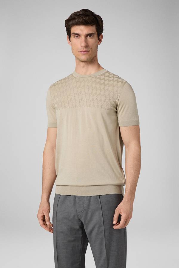 Pull Pal Zileri Tshirt con lavorazione 3D Fino al 50% di sconto