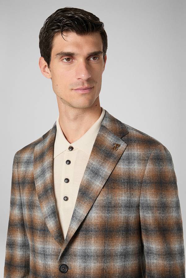 Pull Pal Zileri Giacca Brera con motivo Principe di Galles Fino al 65% di sconto