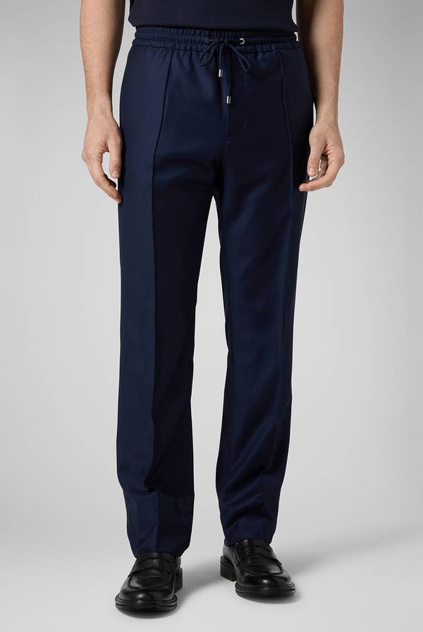 Pull Pal Zileri Drawstring in lana vergine anti-piega 2025