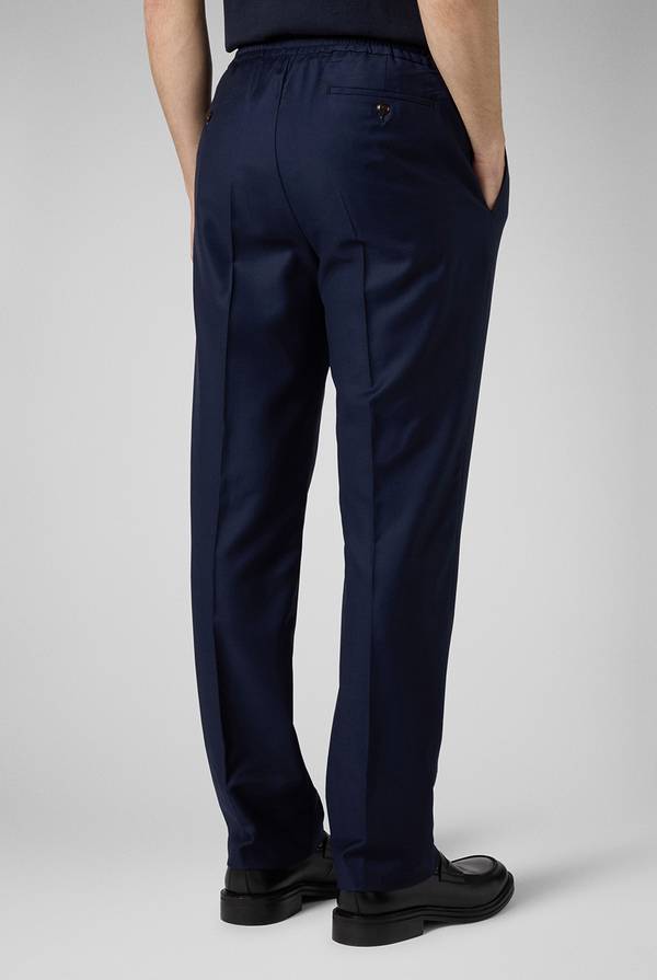 Pull Pal Zileri Drawstring in lana vergine anti-piega 2025