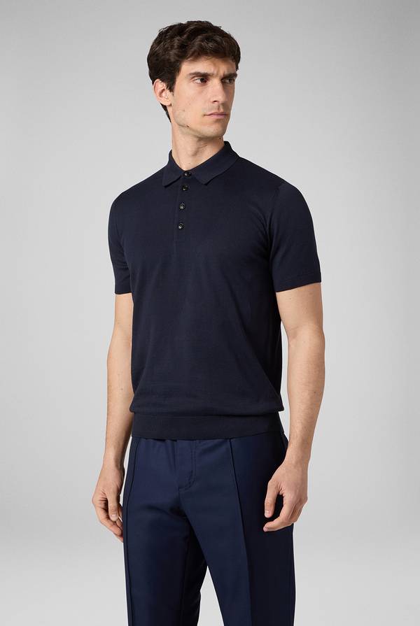 Pull Pal Zileri Polo in puro cotone a maniche corte Italia