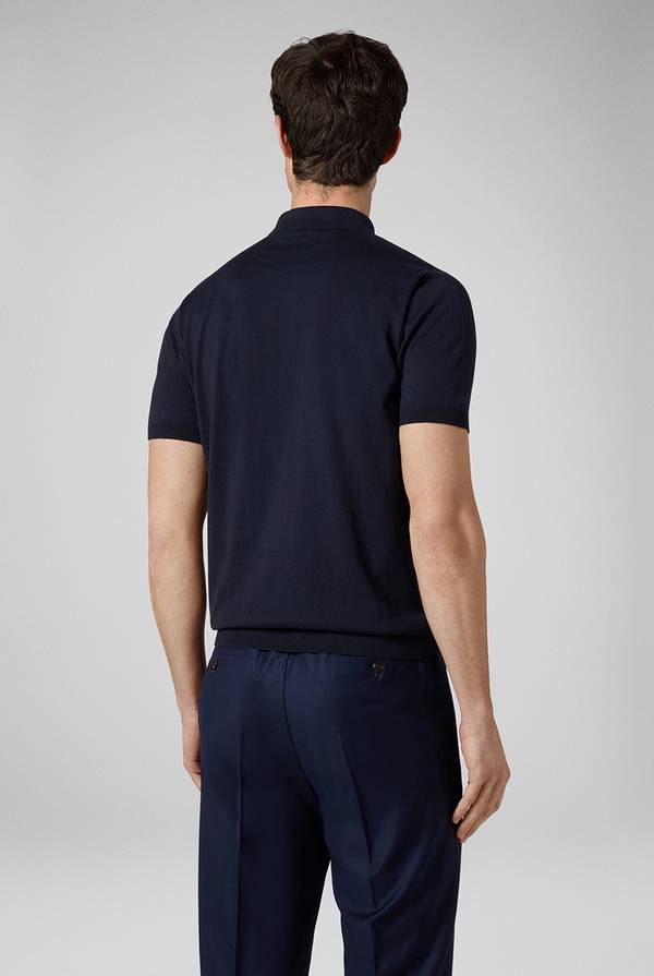 Pull Pal Zileri Polo in puro cotone a maniche corte Italia