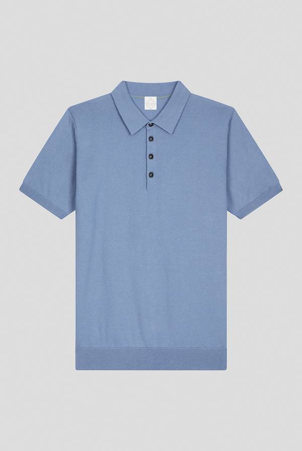 Pull Pal Zileri Polo in puro cotone a maniche corte In Linea