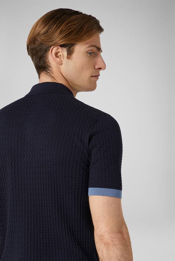 Pull Pal Zileri Polo con cuciture 3D Nuovo