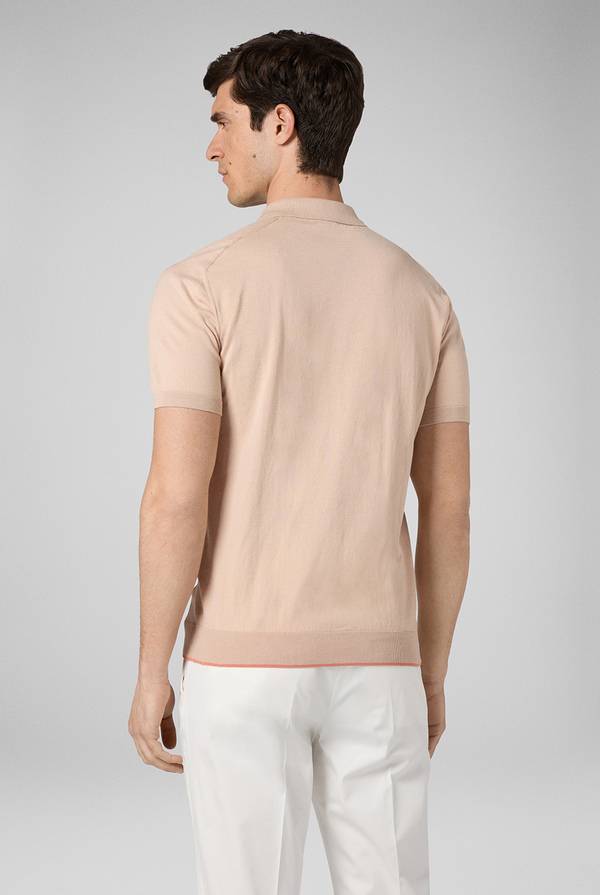 Pull Pal Zileri Polo in maglia con calati Qualità