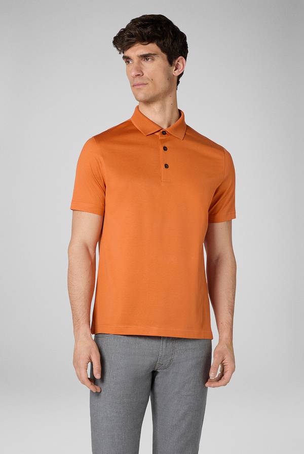 Pull Pal Zileri Polo in cotone mercerizzato Pezzi Unici