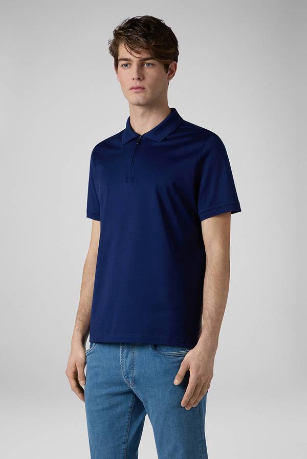 Pull Pal Zileri Polo con monogramma allover Qualità Garantita